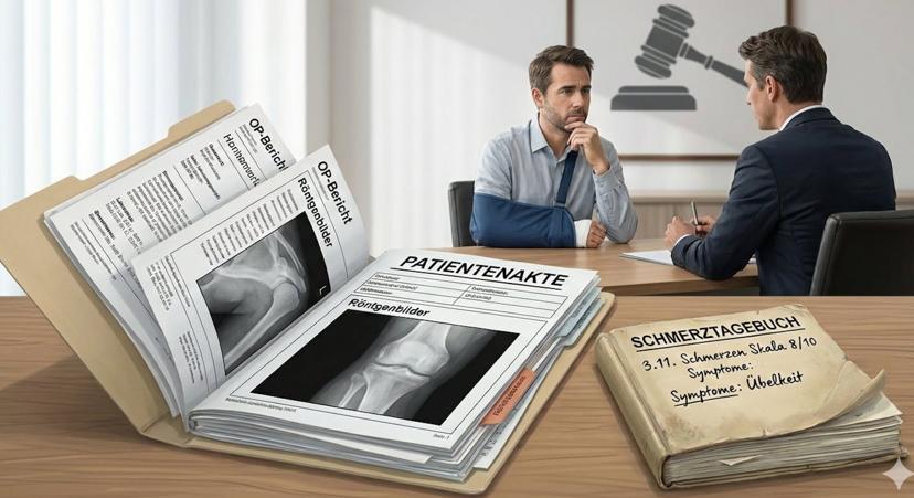 Beratungsgespräch mit Patient